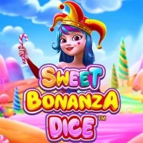 Sweet Bonanza Dice online game logo by Pragmatic Play on tonybet-at.at
